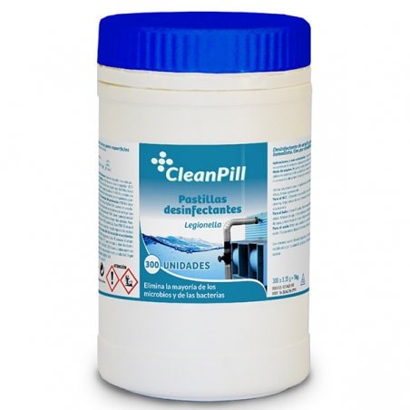 Pastillas Cleanpill desinfectantes contra la Legionella. 1 kg