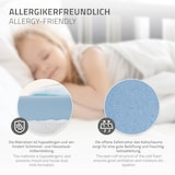 thumbnail of ML-Design Kinderbett 70x140 cm Hellgrau mit Matratze, Rausfallschutz, Dach & Lattenrost, Hausbett aus Kiefernholz, Kinderhaus Bodenbett Spielbett
