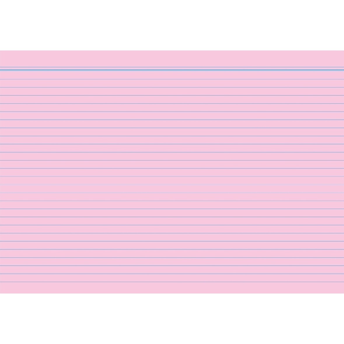 Karteikarten A8 liniert 170 g/qm rosa VE=100 Stück