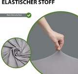 thumbnail of 2x Stehtischhusse Stretch 70 cm anthrazit Tischdecke Husse Bistrotisch Partytisch