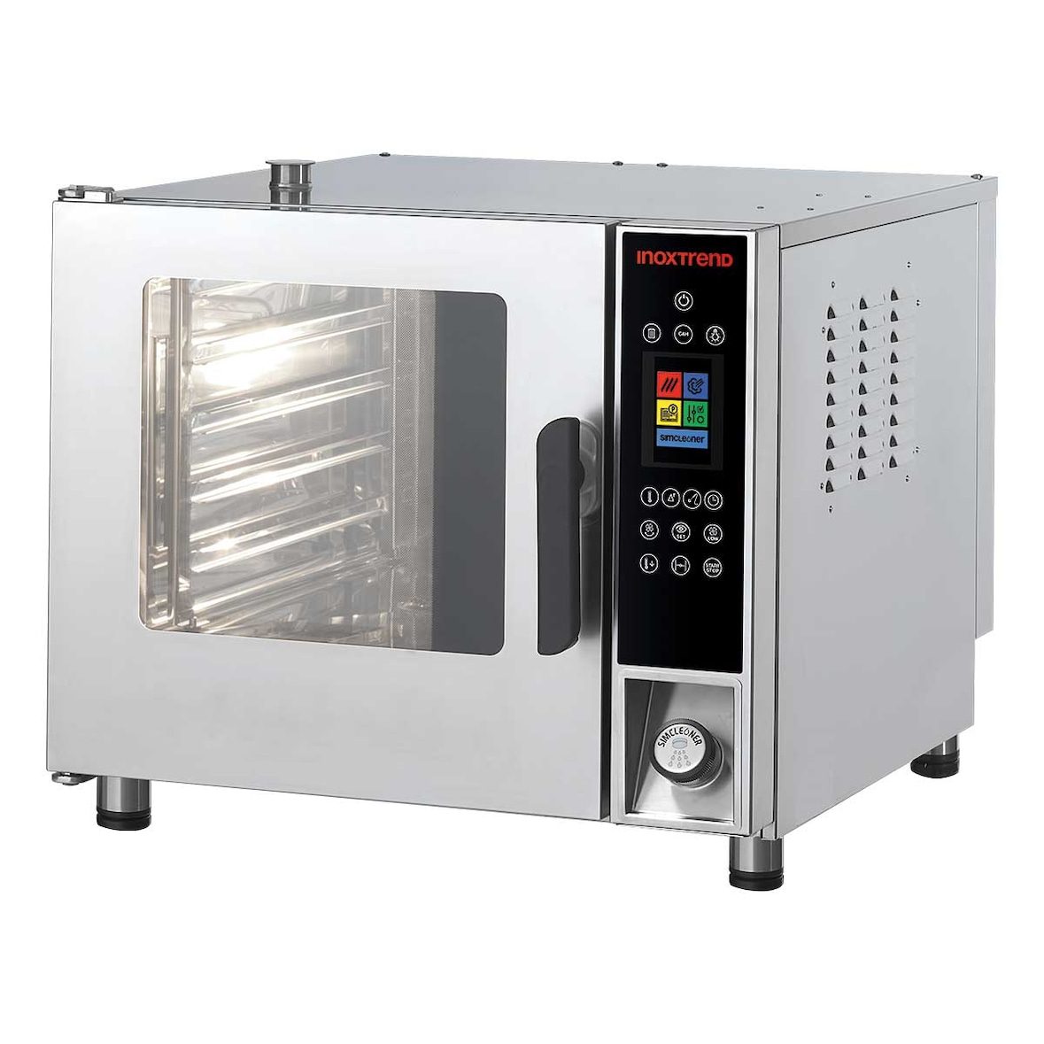 Horno eléctrico mixto industrial inoxtrend RDE105E
