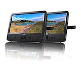 thumbnail of Lecteur Dvd Portable Djix Pvs906-50sm 9 - Double Ecran - Autonomie 2h - Noir