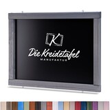 thumbnail of Kreidetafel mit Holzrahmen / Grau 100x50cm