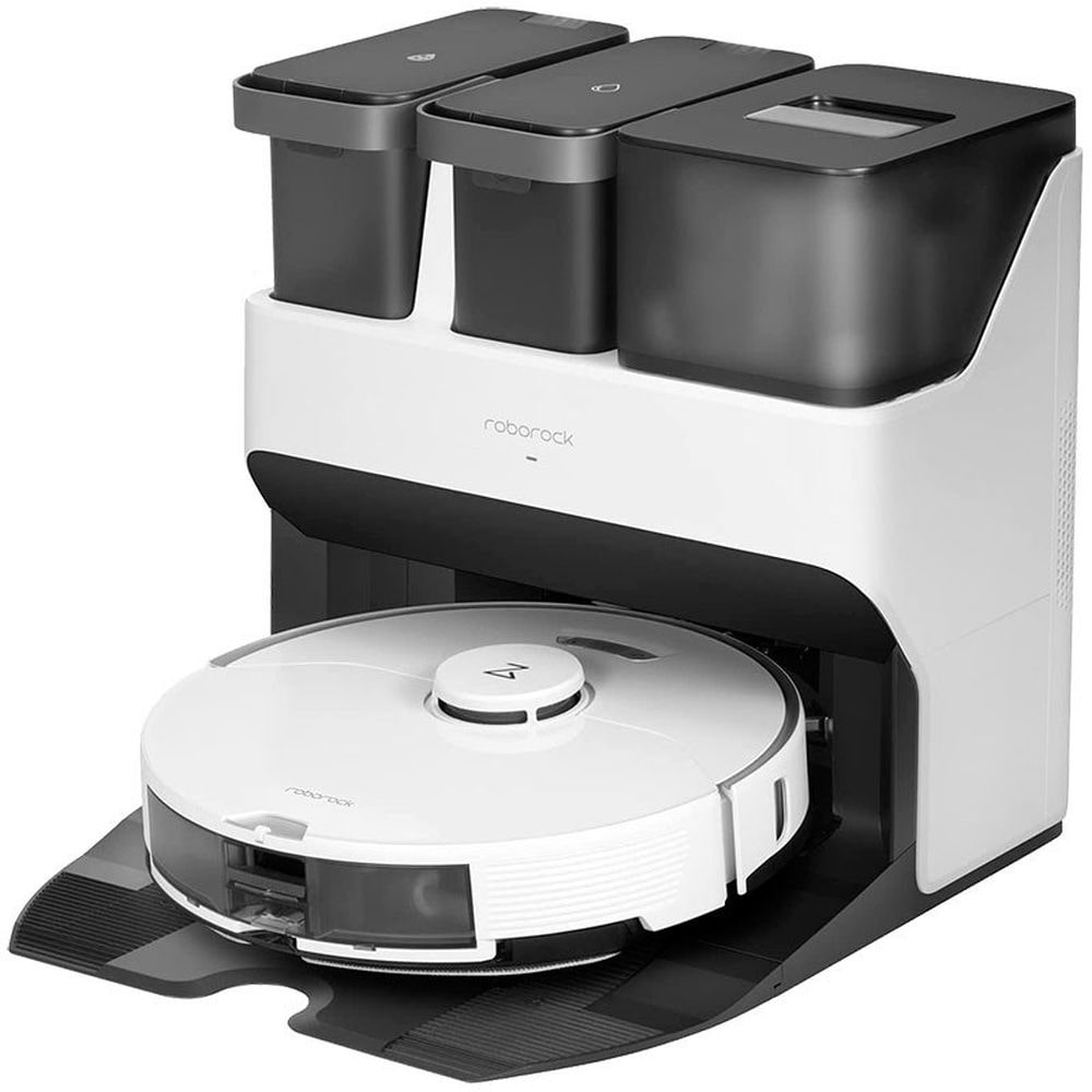 Roborock - Aspirador Robot S7PU02-00 Pro Ultra com base de esvaziamento e depósito, Branco