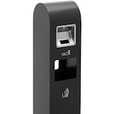 thumbnail of ulsonix - Staande asbak - met afvalbak - voor buiten & binnen - afsluitbaar - 32 x 30 x 120 cm