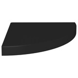 thumbnail of vidaXL Eck-Schweberegal Schwarz 35x35x3,8 cm MDF