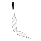 thumbnail of WellHome - Churrasqueira para peixes em arame de ferro com revestimento antiaderente 58x13cm