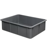 thumbnail of Eurobehälter, 80 Liter, LxBxH 800 x 600 x 220 mm, Boden und Wände geschlossen, grau