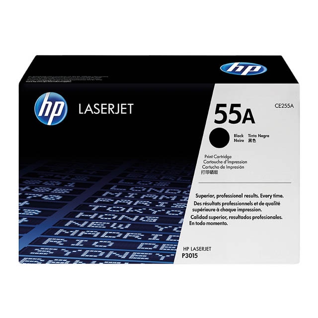 HP CE255A Negro Cartucho de Toner Original - 55A