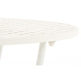thumbnail of Table de jardin ronde Amanda Blanc