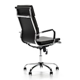 thumbnail of Sedia da Ufficio Morgan reclinabile Nero, Ecopelle, Sedia Executive con poggiatesta Imbottito, Altezza Regolabile, Design ergonomico