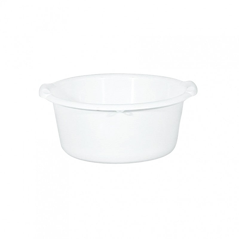 Plastorex - Bassine ronde 20 L blanc