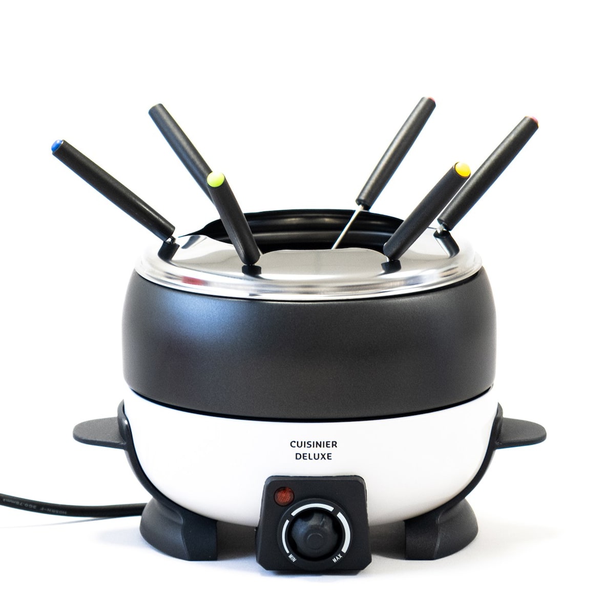 Fondue Set 6 Personen Elektrisch Fleischfondue Käsefondue Schokofondue