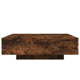 thumbnail of Table basse avec lumières LED chêne fumé 100x100x31 cm Modèle Nova Cuisine