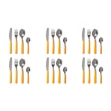 thumbnail of Excelsa Besteckset Of 24 Stück Fashion Stahl Gelb