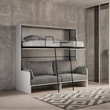 thumbnail of Letto a castello a scomparsa divano bianco salvaspazio Kando Sofà 2MBF-VE90DOPKORSOF-BF-MT-20