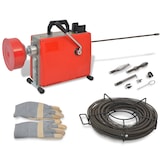 thumbnail of vidaXL Leidingreinigingsmachine 250 W 15 m x 16 mm 4,5 m x 9,5 mm