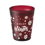 thumbnail of 24 Glühweinbecher Mehrweg 0,2l Eichstrich granantrot Doppelwandbecher