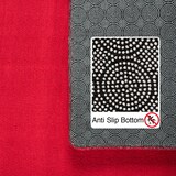 thumbnail of Teppich Schlafzimmer Unifarben Elegant Waschbar Wohnzimmer Esszimmer Pflegeleicht Läufer Rot 80x250 cm OEKO-TEX – LECH von Kadima Design