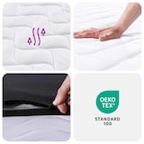 thumbnail of vidaXL Matratze Bonnell-Federkern Mittel 180 x 200 cm