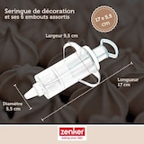 thumbnail of Seringue de pâtisserie et 6 embouts Zenker Sweet Sensation
