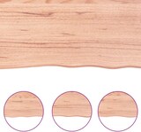 thumbnail of vidaXL Waschtischplatte Hellbraun 180x50x(2-6) cm Massivholz Behandelt
