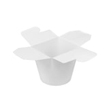 thumbnail of MONOUSO - Envase de Comida para Llevar Blanco 800ml (50 Uds)