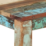 thumbnail of Mesa de comedor de madera maciza reciclada 82x80x76 cm