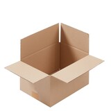thumbnail of 25 x Faltkartons (300 x 215 x 140 mm) stabil 1-wellig Versandkarton Päckchen DHL Hermes Schachtel Box Paket braun BB-Verpackungen