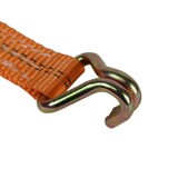thumbnail of 4x Profi Ratschen Spanngurt Spanngurte Zurrgurt 2-tlg 6m 2t 2to 2000kg TÜV/GS ORANGE