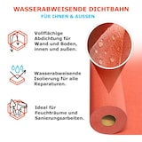 thumbnail of Abdichtbahn Dichtbahn Dichtband Dichtvlies Entkopplungsmatte Dusche Bad 1x10m