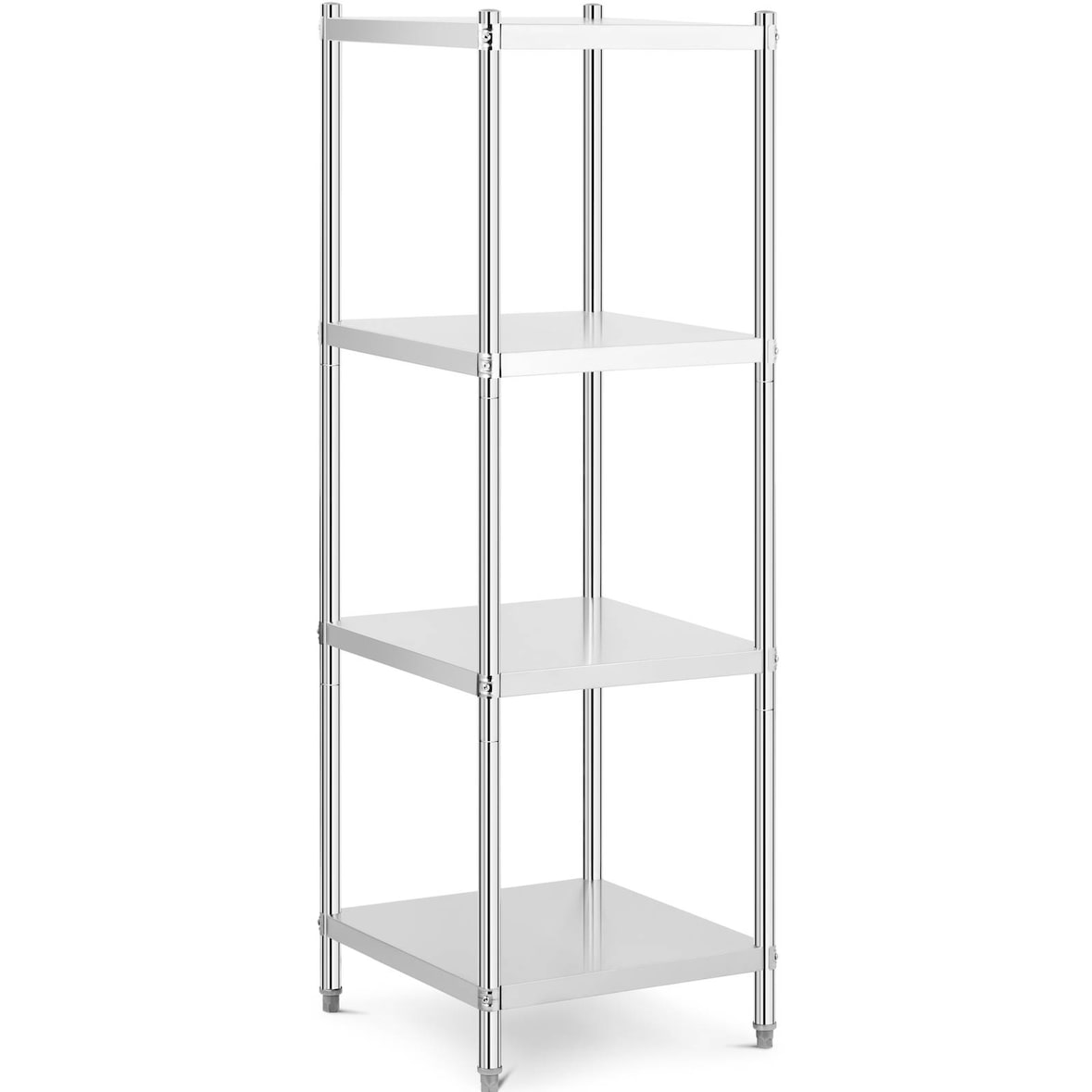 Royal Catering Edelstahlregal - 60 x 60 x 180 cm -  - 200 kg