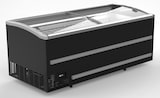 thumbnail of Supermarkt Tiefkühltruhe EMDA | 2x Glasschiebedeckel + LED | 1216 Liter, HxBxT 89,4x250,8x95,2cm | -18/-23°C | Schwarz | + CHEFGASTRO Geschirrtuch