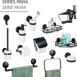 thumbnail of WENKO Static-Loc® Plus WC-Garnitur Pavia Schwarz