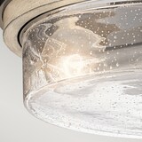 thumbnail of Lampada A Soffitto Contemporanea Grand Bank Acciaio Grigio Antico Vetro 2 Luci E27