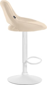 thumbnail of Barhocker Milet Kunstleder creme/weiß