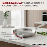 thumbnail of Poêle 28 cm en inox 18/10 Triply Fackelmann Vita3