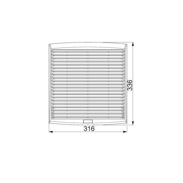 Schneider Electric Filterlüfter 780m3/h NSYCVF850M400PF