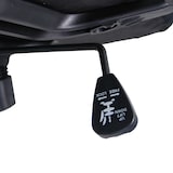 thumbnail of Sillas de oficina con asiento textil color Gris. Modelo Helena