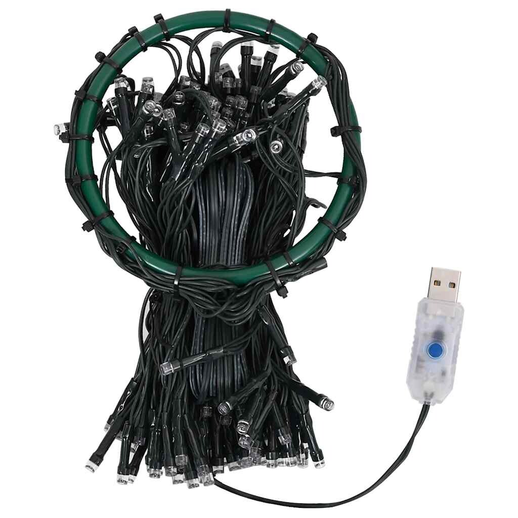 vidaXL Kerstboomverlichting met 210 LED's net 210 cm