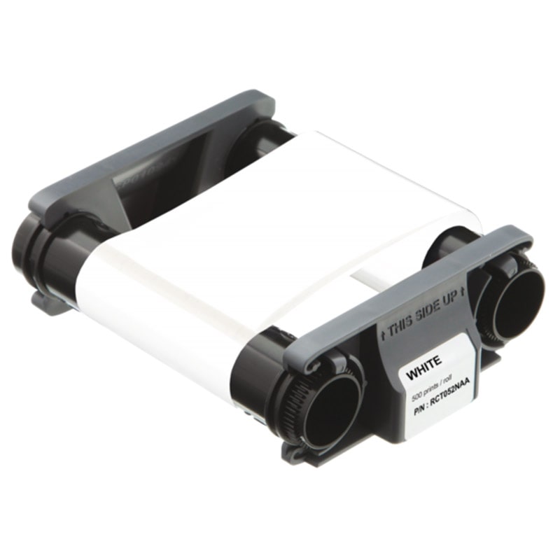 Ruban pour imprimante Edikio - Blanc - 500 impressions