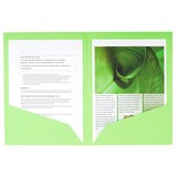 thumbnail of EXACOMPTA Paquet de 25 chemises de présentation double poche ROCK'S 250 en carte 210 grammes assortis