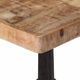 thumbnail of vidaXL Bistrotisch 60x60x77 cm Raues Mangoholz