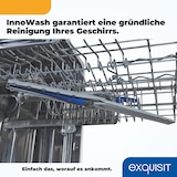 thumbnail of Exquisit Geschirrspüler GSP9414-030D weiss | Standgerät | 14 Maßgedecke | Weiss