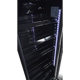 thumbnail of Gastro-Cool - Glastürkühlschrank - schwarz - Tür selbstschließend - GD360