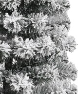 thumbnail of vidaXL Künstlicher Weihnachtsbaum Klappbar Beschneit 150 cm