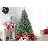 thumbnail of Tarrington House Árvore de Natal artificial com neve, plástico, Ø 112 x 180 cm, verde/branco