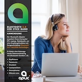 thumbnail of CSL USB Bluetooth Stick - BT V5.0 - Adapter, Dongle - für PC Laptop - unterstützt Bluetooth Kopfhörer, Lautsprecher, Mäuse, Tastaturen - 3 Mbit/s