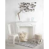 thumbnail of Luge en métal argenté