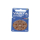 thumbnail of Zink-Luft-Batterie, 312, 1,4 V (6er-Blister)